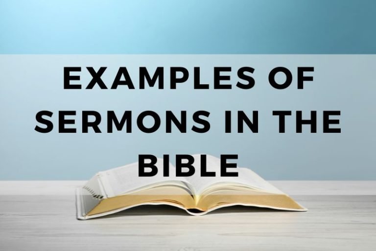 10 Powerful Examples of Sermons in the Bible