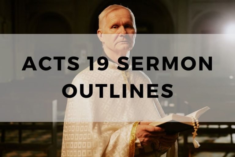 Sample Outlines for a Sermon on Acts 19