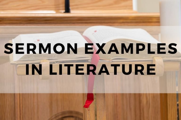 10 Examples of Sermons in Literature and Their Messages